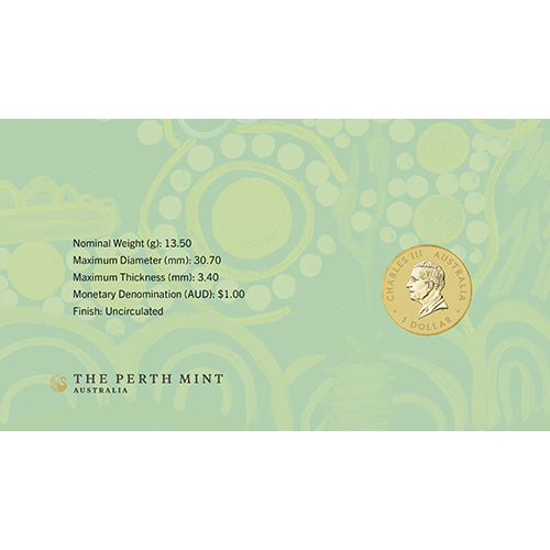 2025 $1 Ngana Nyitting Blue River Coin & Stamp Cover PNC