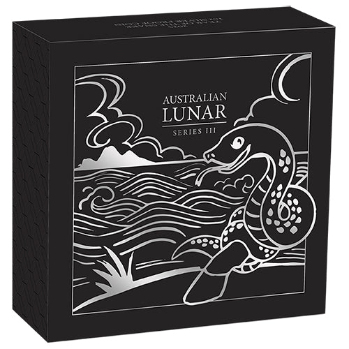 2025 50c Australian Lunar Series III Year of the Snake 1/2oz Silver Proof Coin