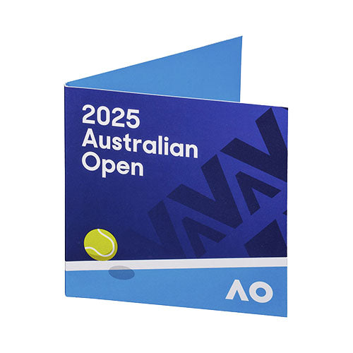 2025 $2 Men's Australian Open $2 Privy Mark Coin in Folder - Sealed