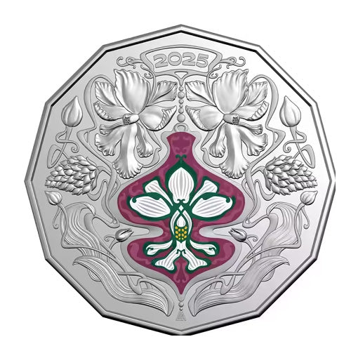 2025 50c Merry Christmas Coin & Stamp Cover PNC