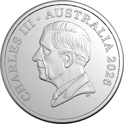 2026 20c Service Amid Strife - Coloured Uncirculated Coin Obverse