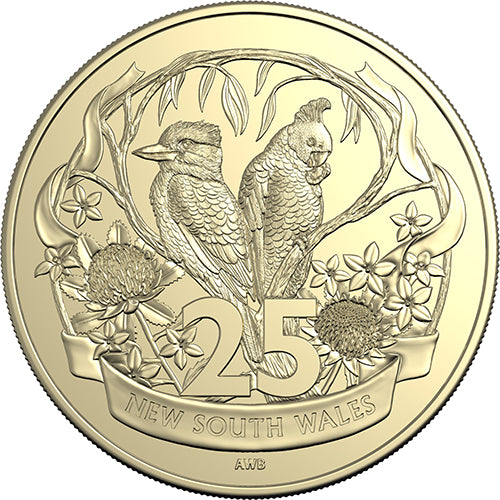 2026 25c 125 Years of Federation - New South Wales Coin 