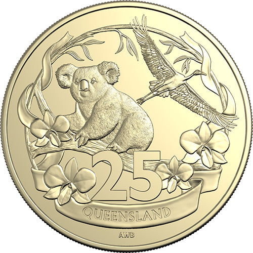 2026 25c 125 Years of Federation - Queensland Coin 