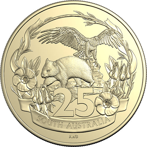 2026 25c 125 Years of Federation - South Australia Coin 