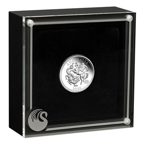 2026 25c Australian Sovereign Silver Proof Coin in Case