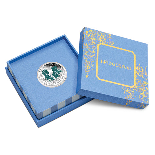 2026 50c Bridgerton - Colin & Penelope 1/2oz Silver Proof Coloured Coin in Case