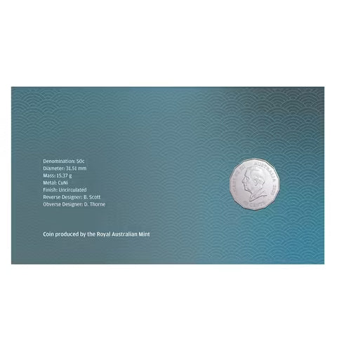 2026 50c Year of the Horse Coin & Stamp Cover PNC