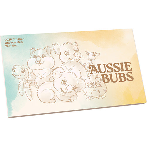 2026 Baby Mint Set 6 Coin Set - Aussie Bubs 