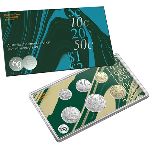2026 Mint Set 60th Anniversary of Decimal Currency Year Set