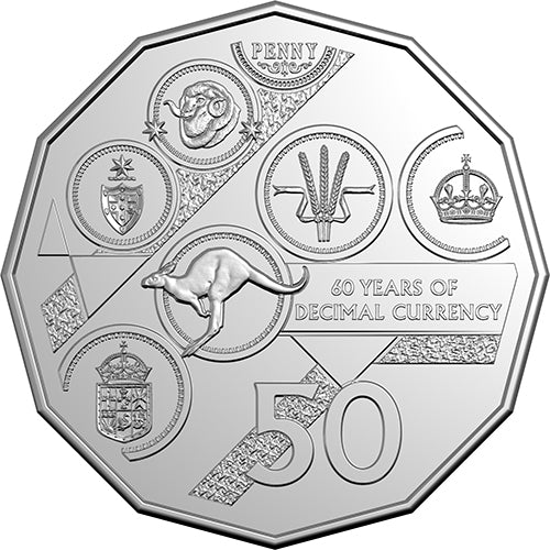 2026 Mint Set 60th Anniversary of Decimal Currency Year Set