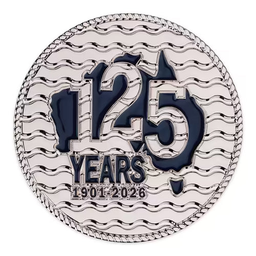 2026 Royal Australian Navy 125 Years of Strength at Sea Medallion & Stamp Cover PNC Medallion Back