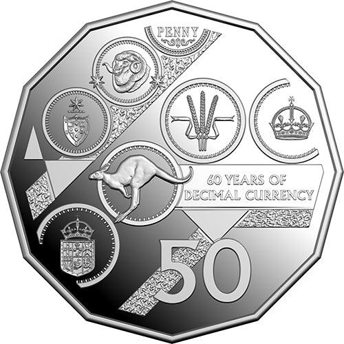 2026 Proof Set 60th Anniversary of Decimal Currency