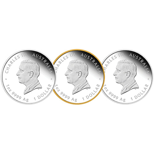 2026 H.M. Queen Elizabeth II 100th Anniversary 1oz Silver Three-Coin Set Obverse