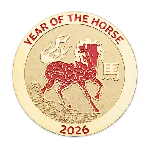 2026 Year of the Horse Medallion & Stamp Cover PNC