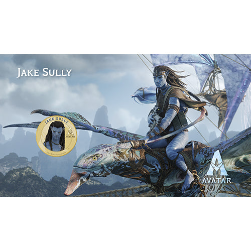 2026 $1 Avatar - Jake Sully Coin & Stamp Cover PNC 