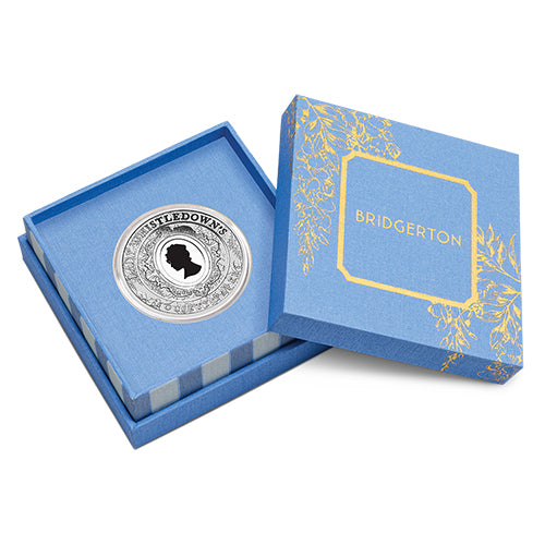 2026 $1 Bridgerton - Lady Whistledown 1oz Silver Proof Coin