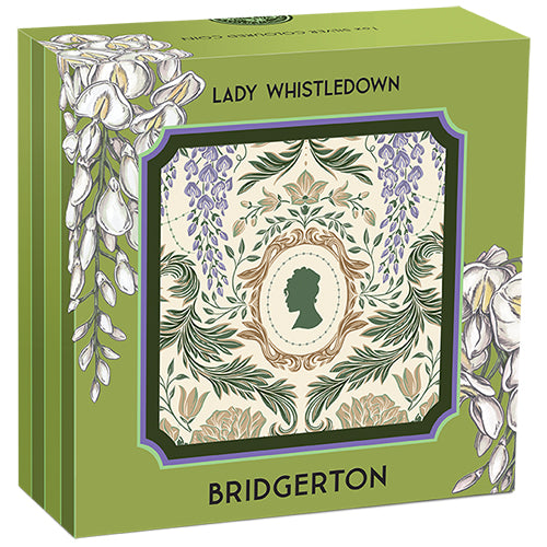 2026 $1 Bridgerton - Lady Whistledown 1oz Silver Proof Coin