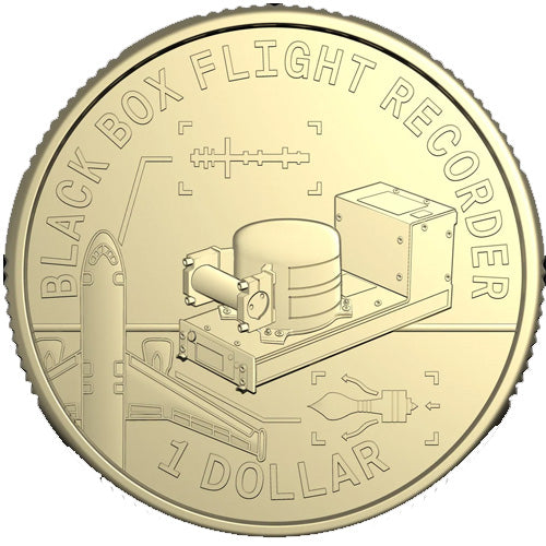 2026 $1 Bright Ideas Black Box Flight Recorder Coin