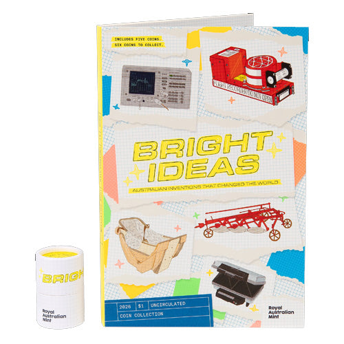 2026 $1 Bright Ideas Uncirculated Collection Folder and Five-Coin Set