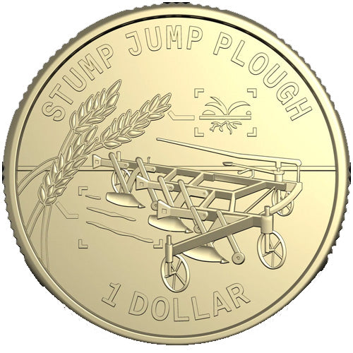 2026 $1 Bright Ideas Stump Jump Plough Coin
