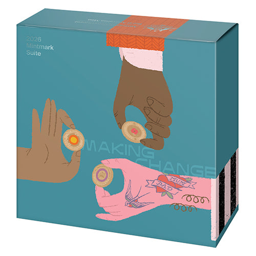 2026 $1 60th Anniversary of Decimal Currency C Mintmark Fine Silver Proof Coin 