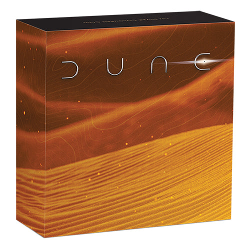 2026 $1 Dune 1oz Silver Proof Coloured Coin Shipper