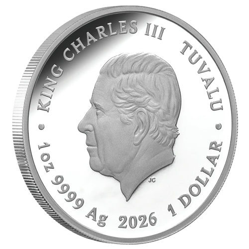 2026 $1 Deadly & Dangerous Series - Giant Centipede 1oz Silver Proof Coloured Coin