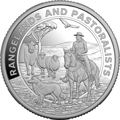2026 $1 Heart and Soul of Australia International Year of Rangelands and Pastoralists Fine Silver Proof Coin