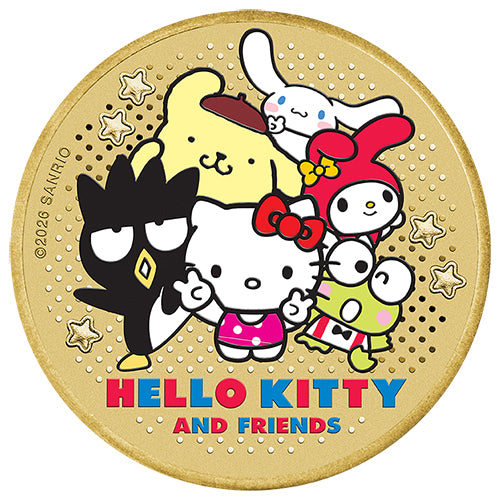 2026 $1 Hello Kitty & Friends Coin & Stamp Cover PNC Coin