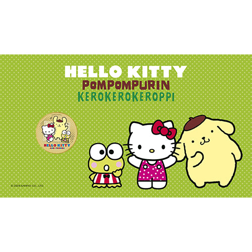 2026 $1 Hello Kitty, Pompompurin & Kerokerokeroppi Coin & Stamp Cover PNC INsert Front