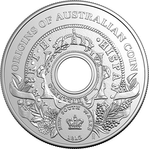 2026 $1 Holey Dollar Uncirculated Coin 