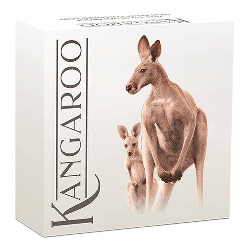 2026 $1 Australian Kangaroo 1oz Silver Proof High Relief Coloured Coin in Shipper
