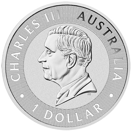 2026 $1 Sundowner Red 1oz Silver Coloured Coin Obverse