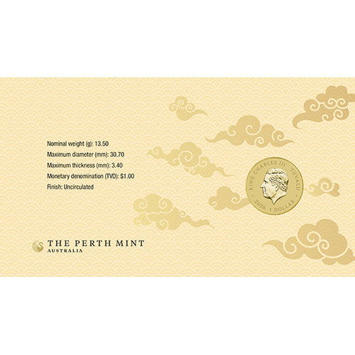 2026 $1 Lunar New Year Coin & Stamp Cover PNC