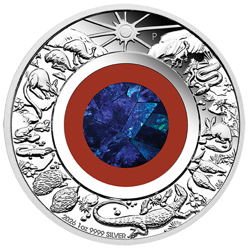 2026 $1 Wonders of Australia - The Outback Opal Silver Proof Coin 