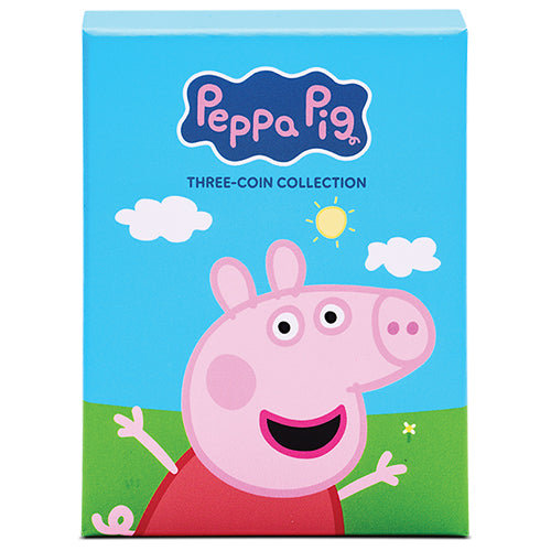 2026 $1 Peppa Pig - Friends Three Coin Set 