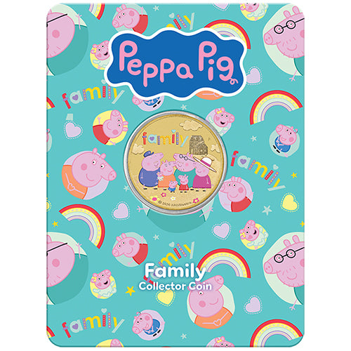 2026 $1 Peppa Pig - Family Collector Coin in Card
