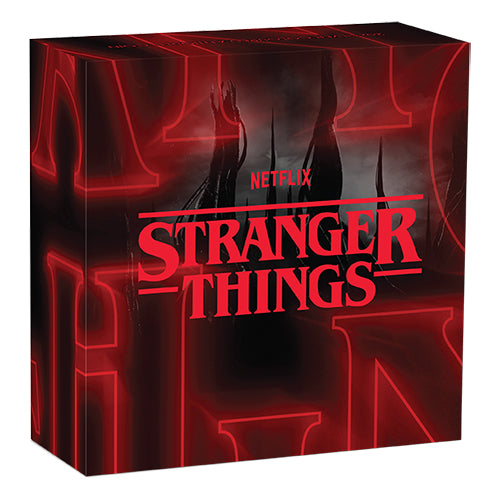 2026 $1 Stranger Things - The Upside Down 1oz Silver Coloured Coin