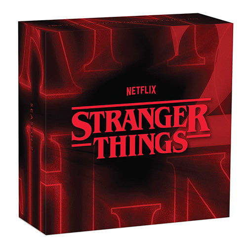 2026 $1 Stranger Things - Season 2 - 1oz Silver Coloured Rectangle Coin