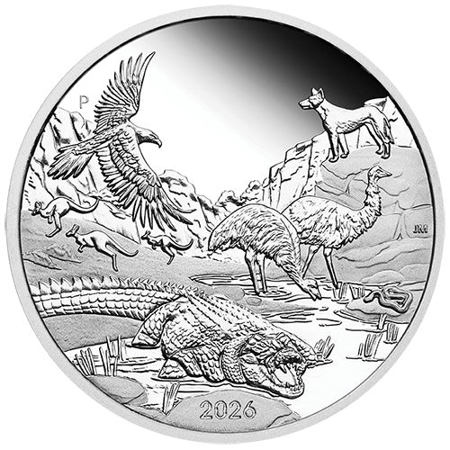 2026 $1 Wonders of Australia - The Outback Silver Proof Coin