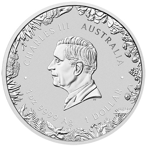 2026 $1 Wonders of Australia - The Outback 1oz Silver Coloured Coin Obverse