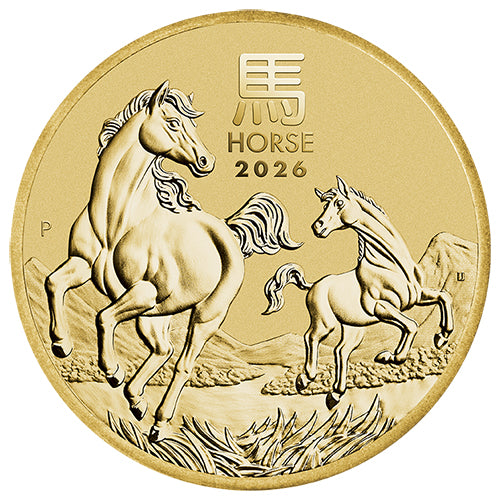2026 $1 Year of the Horse Coin & Stamp Cover PNC