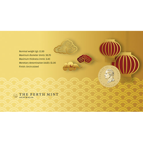 2026 $1 Year of the Horse Coin & Stamp Cover PNC