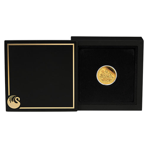 2026 $25 Australia's First Gold Rush 175th Anniversary 1/4oz Gold Proof Coin in Case