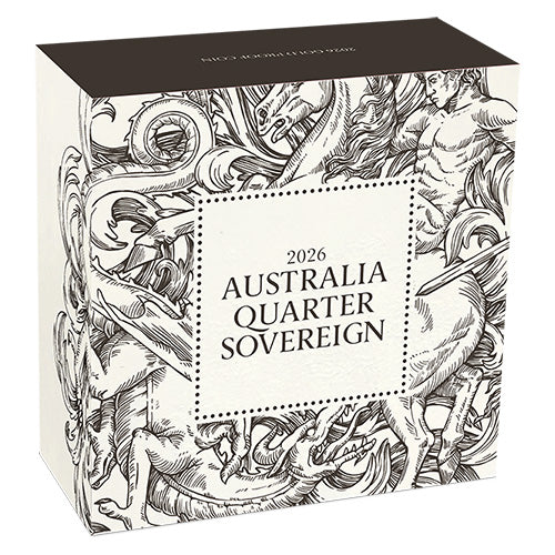 2026 25c Australian Sovereign Silver Proof Coin Shipper