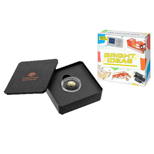 2026 $2 Bright Ideas Aluminium Bronze Proof Coin Case Shipper