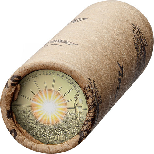 2026 $2 Dawn Service Premium Coloured Circulating RAM Mint Roll