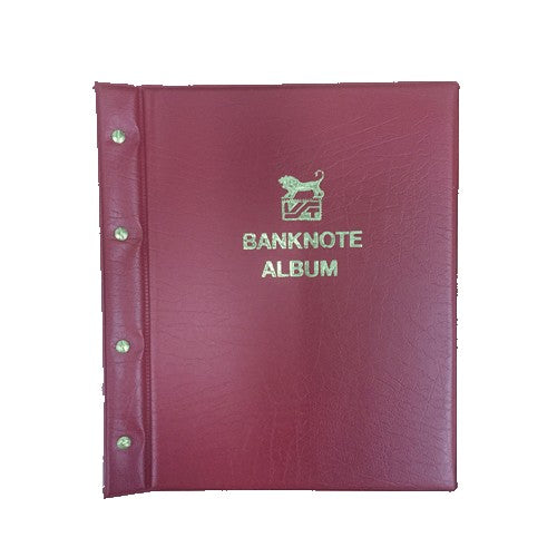 Banknote Album - Burgundy