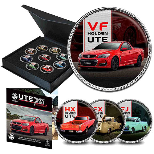 Holden Ute Enamel 9 Penny Collection