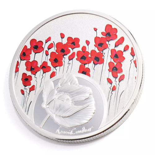 Poppy Mpressions Fields of Poppies Limited Edition Medallion